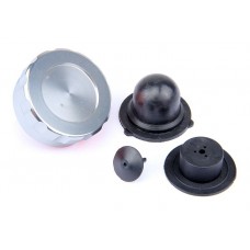 Alloy Fuel Cap - SILVER | Rovan Sports
